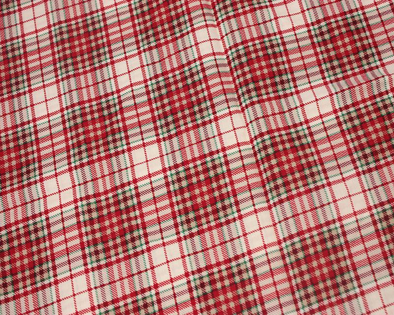Tartan Design3 100 % Baumwollstoff pro halben Meter | 140 cm breit