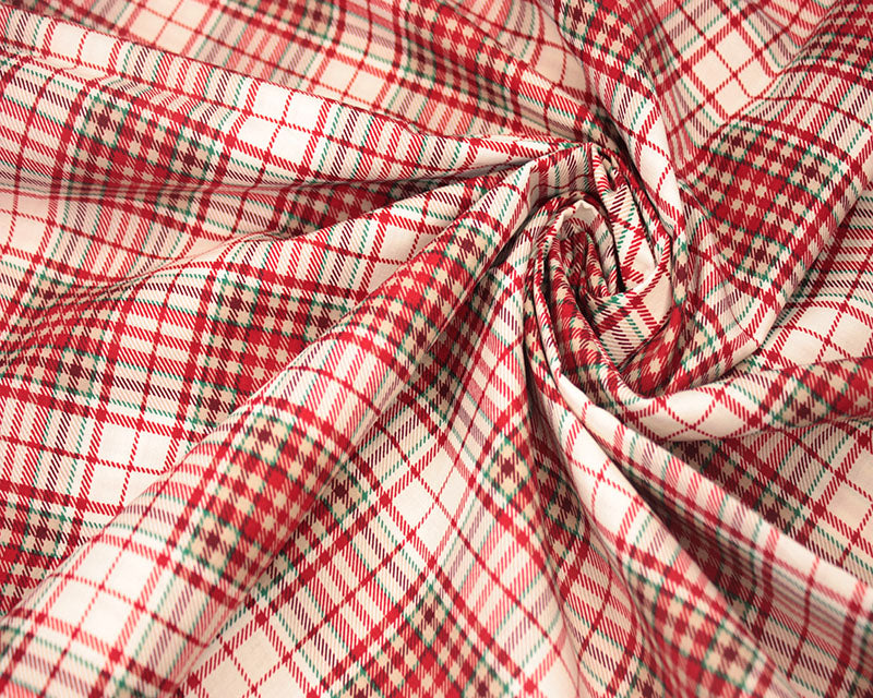 Tartan Design3 100 % Baumwollstoff pro halben Meter | 140 cm breit