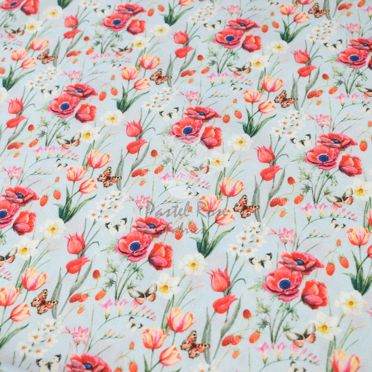 Digital Print Flutter 100% cotton fabric by half metre | 147cm wide