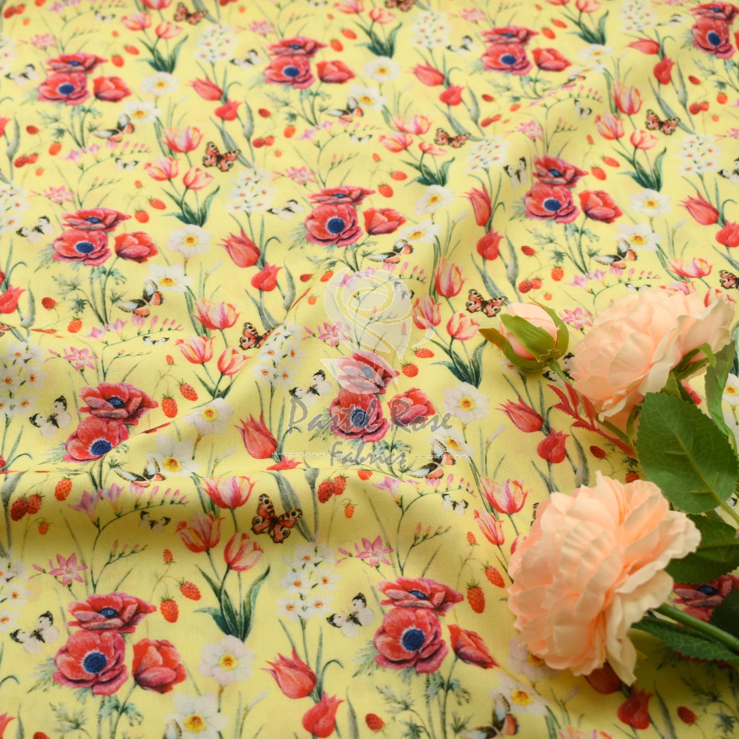 Digital Print Flutter 100% cotton fabric by half metre | 147cm wide