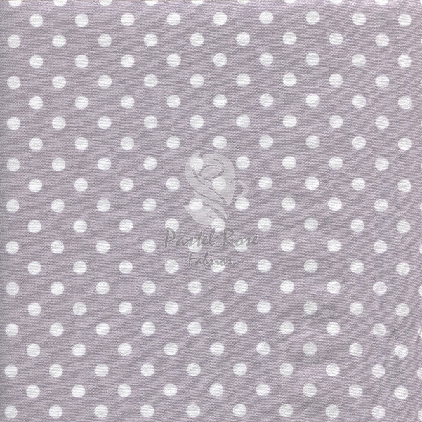 7mm Large Polka dots 100% cotton poplin fabric by half metre | 112cm wide