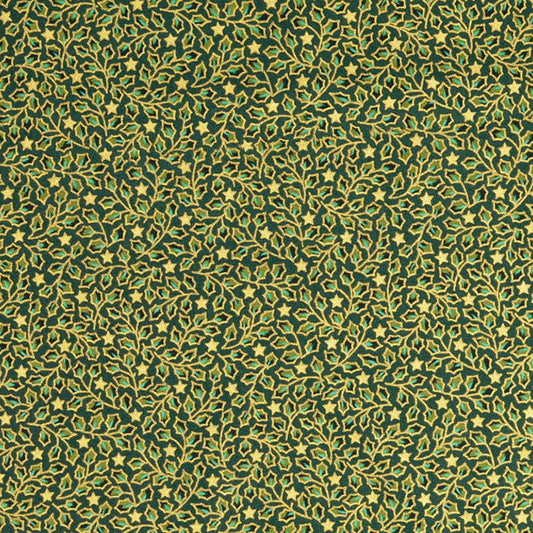 Metallic Stars Holly 100% cotton fabric by half metre | 140cm wide