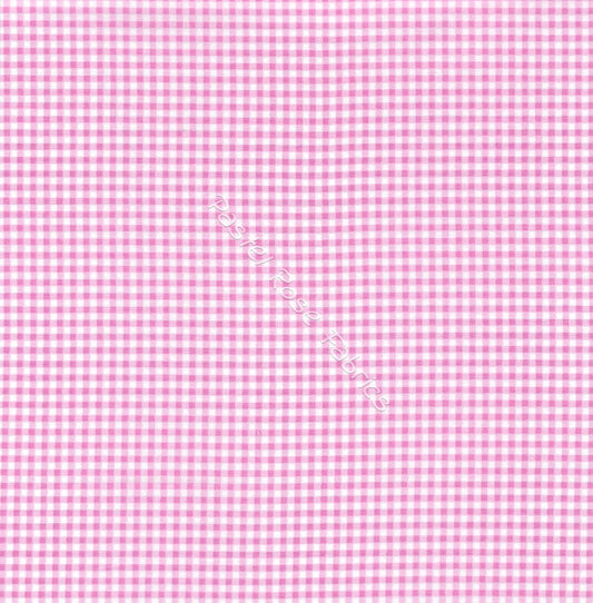 Gingham Checks 100 % Baumwoll-Popeline-Stoff im halben Meter | 112 cm breit