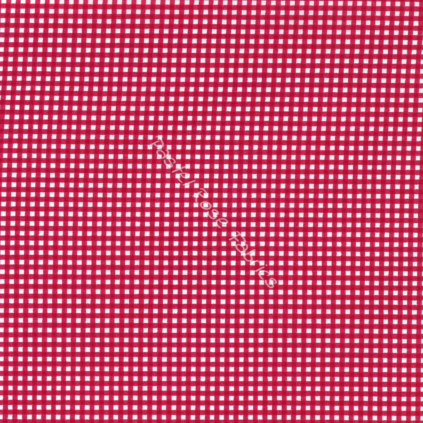 Gingham Checks 100 % Baumwoll-Popeline-Stoff im halben Meter | 112 cm breit