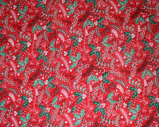 christmas polycotton fabric