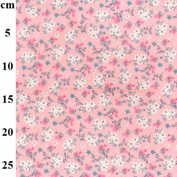 Floral cotton fabric
