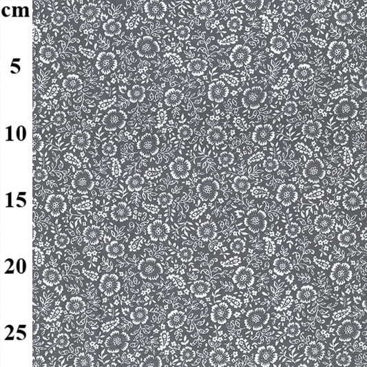 Floral cotton fabric