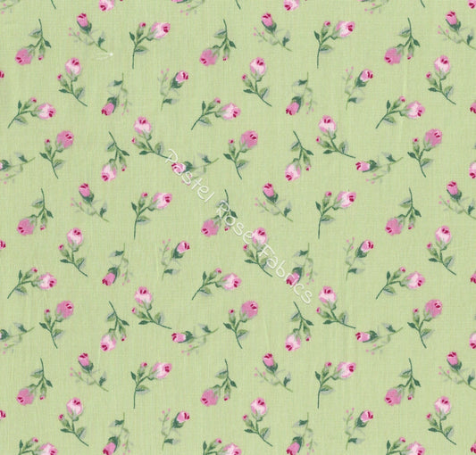 Floral cotton fabric