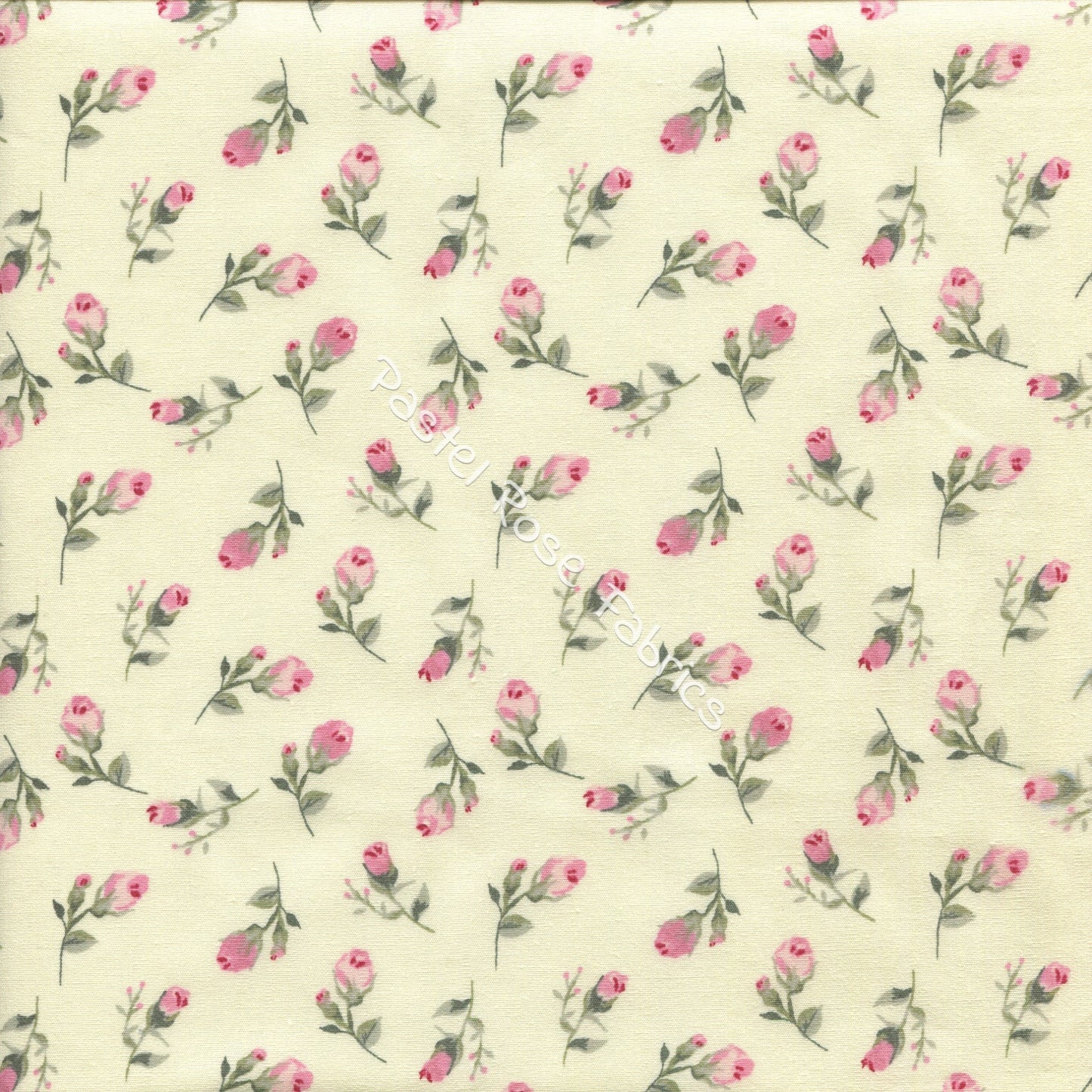 Floral cotton fabric