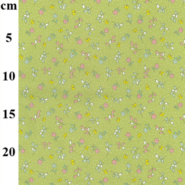 Floral cotton fabric