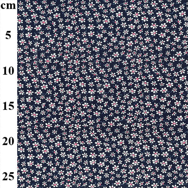 Floral cotton fabric