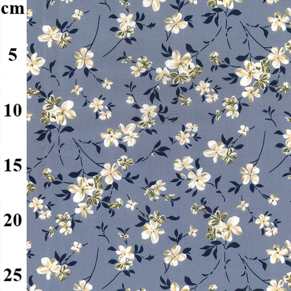 Floral cotton fabric
