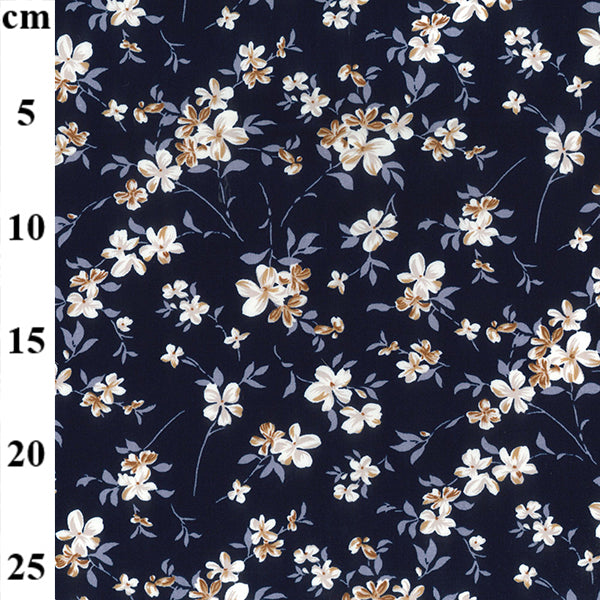 Floral cotton fabric