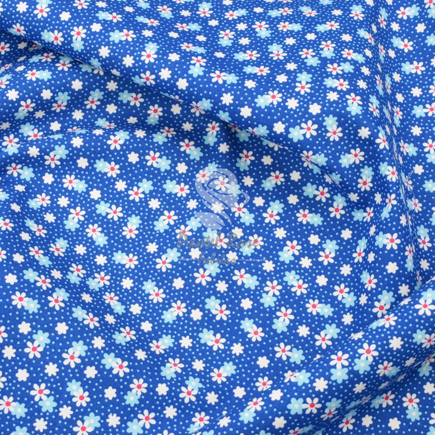 Floral cotton fabric