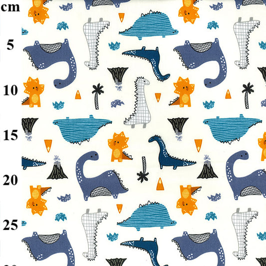 dinosaur cotton fabric