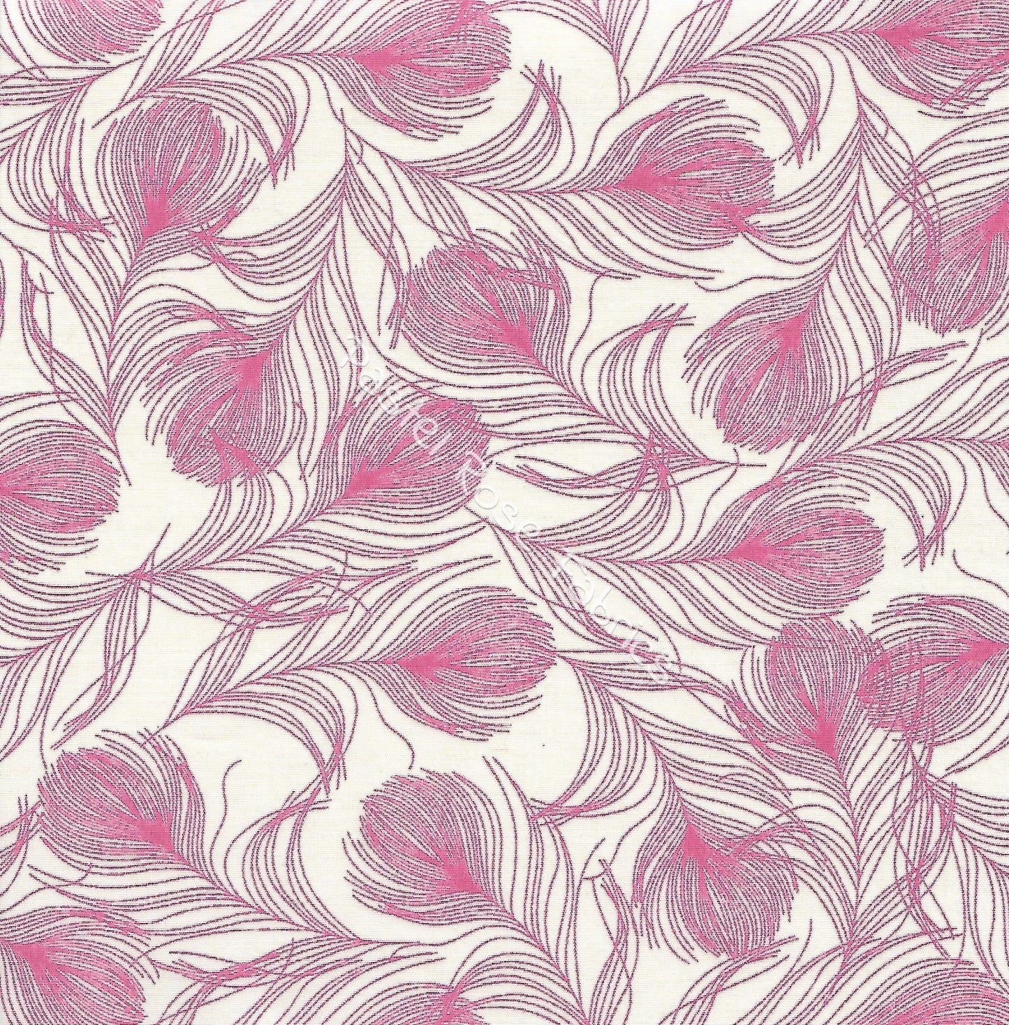 Feathers 100% cotton fabric by half metre | 112cm wide