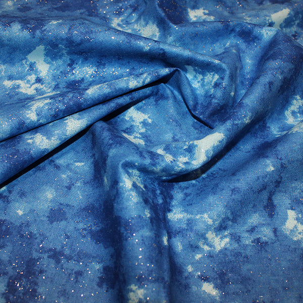 glitter cotton fabric