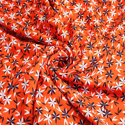Viscose Floral Fabric