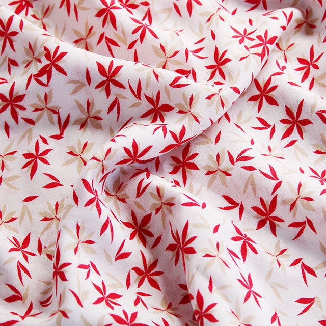 Viscose Floral Fabric