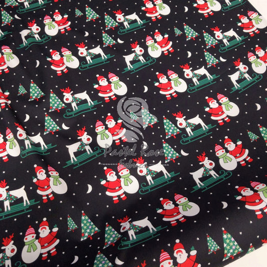 christmas cotton fabric