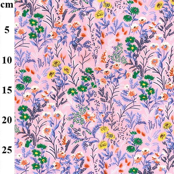 Floral cotton fabric