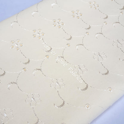 Broderie Anglaise 5 Hole Design fabric by half metre | 112cm wide
