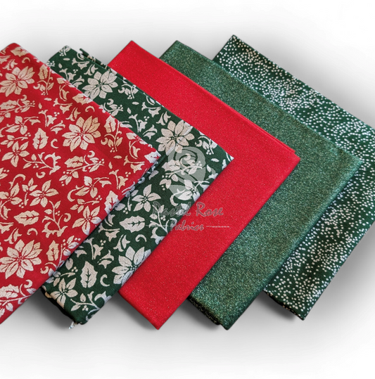 Bundle1 5 Fat Quarters 100% cotton John Louden