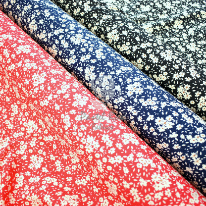 Ditsy Daisy 100% cotton poplin fabric by half metre | 112cm wide