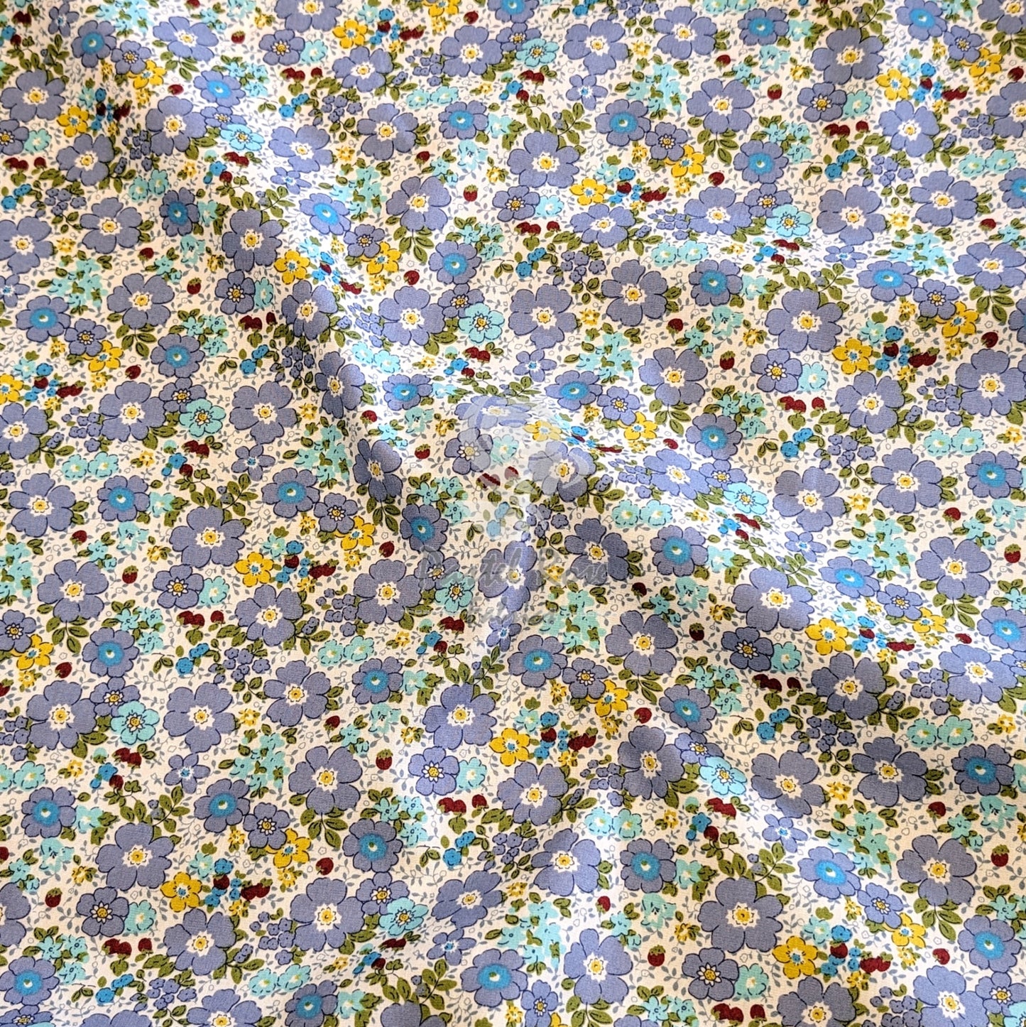 Blossom Floral 100 % Baumwoll-Popeline-Stoff pro halben Meter | 112 cm breit