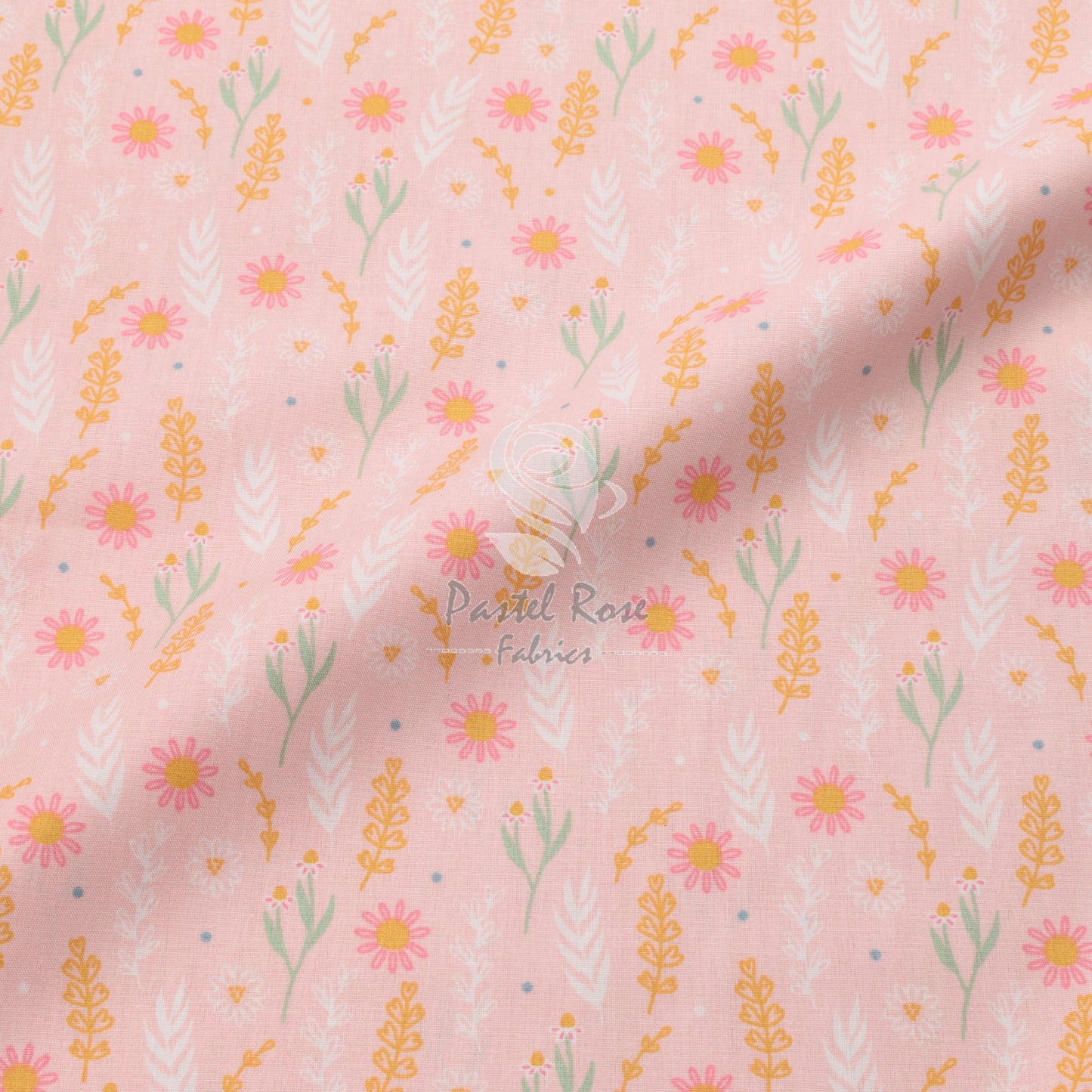 Digital Print Subtle Floral 100% cotton fabric by half metre | 147cm wide