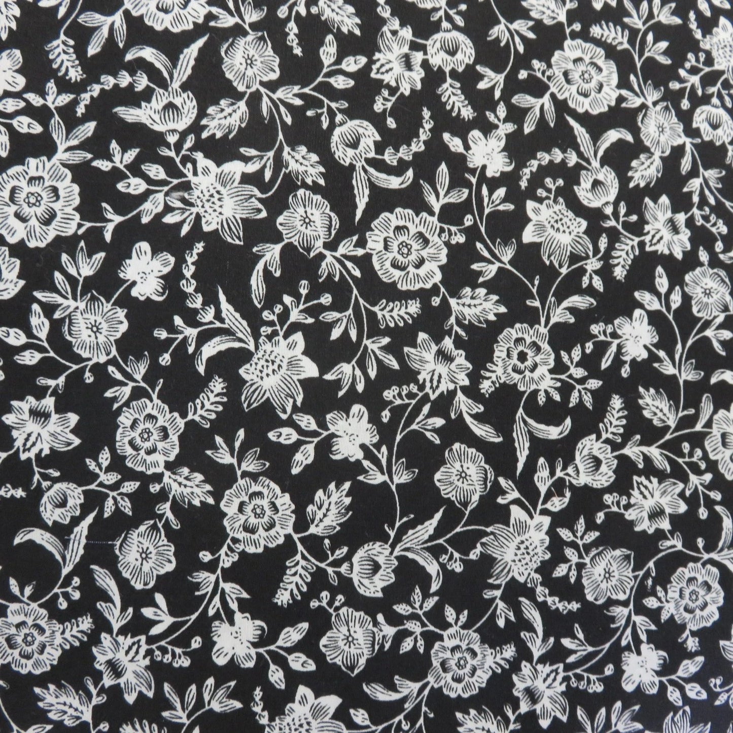 French floral lightweight thin cotton fabric by half metre | 140cm wide