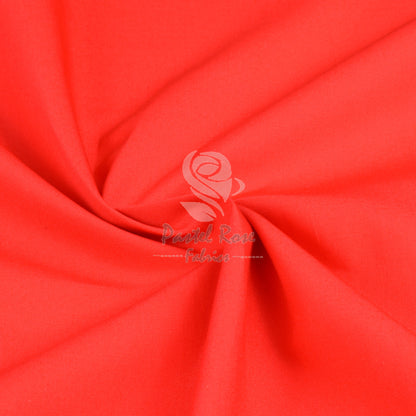 Rose and Hubble Plain 100% cotton poplin fabric by half metre | 112cm wide, 40 Colours