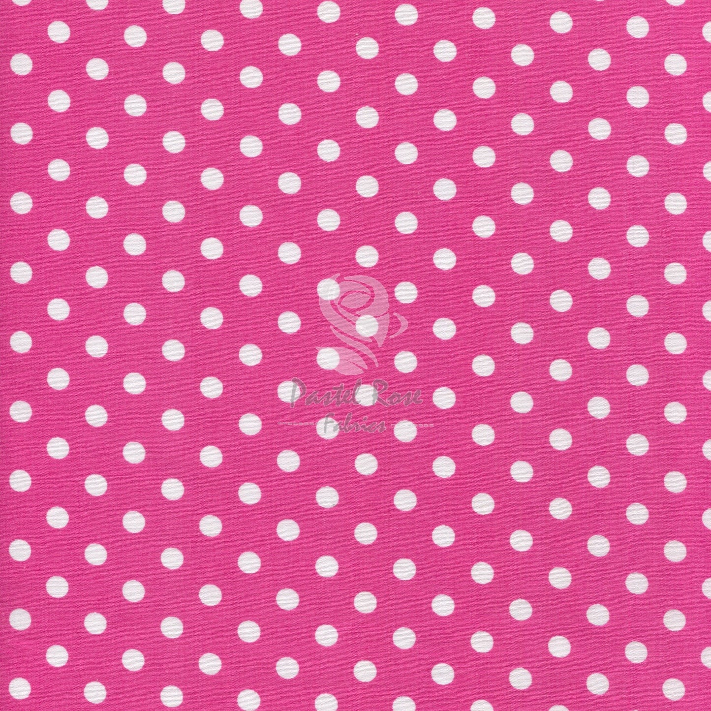 7mm Large Polka dots 100% cotton poplin fabric by half metre | 112cm wide