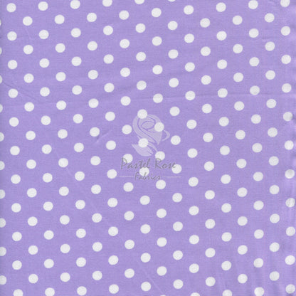 7mm Large Polka dots 100% cotton poplin fabric by half metre | 112cm wide