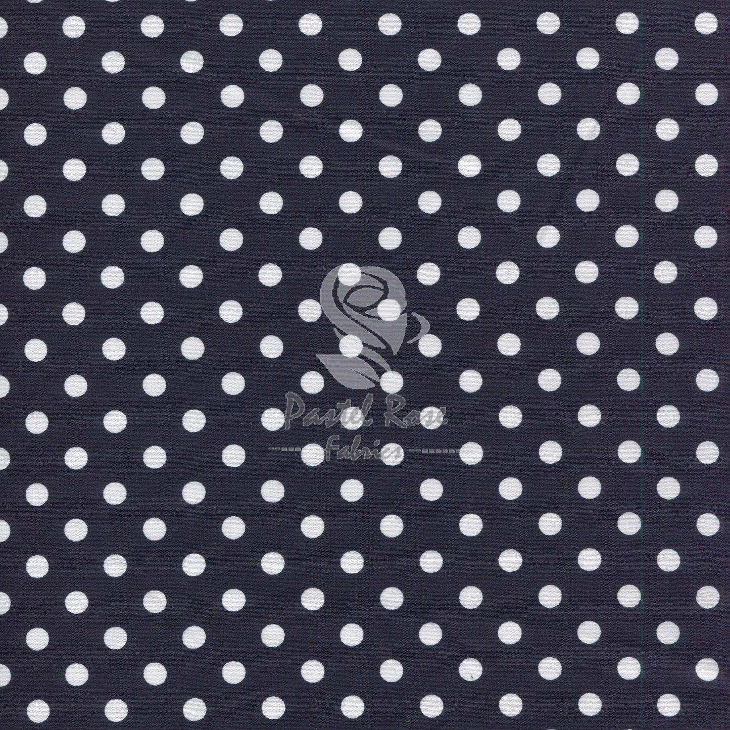 7mm Large Polka dots 100% cotton poplin fabric by half metre | 112cm wide