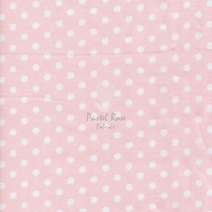 7mm Large Polka dots 100% cotton poplin fabric by half metre | 112cm wide