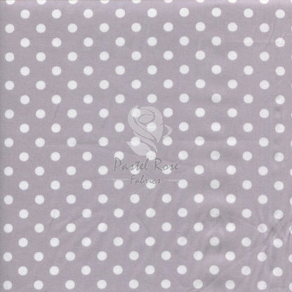 7mm Large Polka dots 100% cotton poplin fabric by half metre | 112cm wide