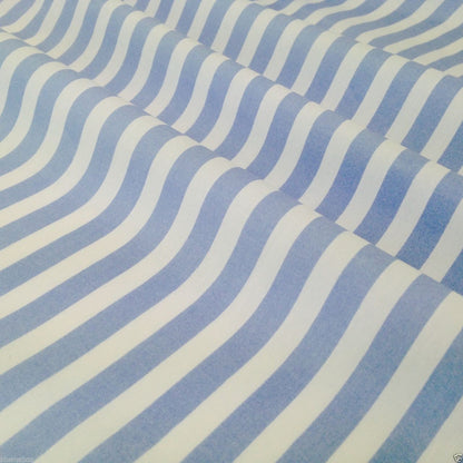 8mm Stripes 100% cotton poplin fabric by half metre | 112cm wide