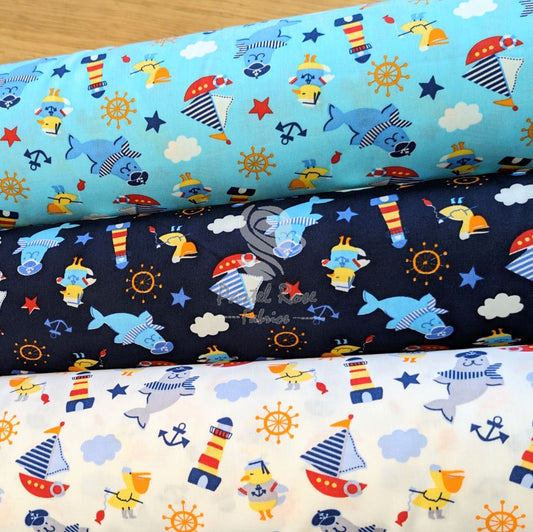 nautical theme fabric