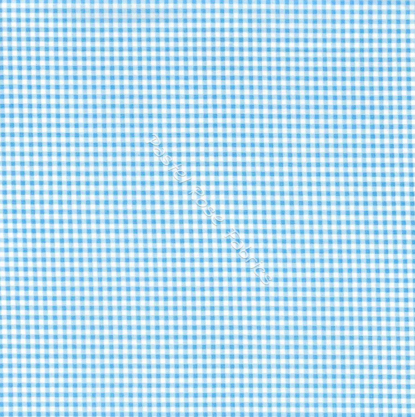 Gingham Checks 100 % Baumwoll-Popeline-Stoff im halben Meter | 112 cm breit