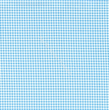 Gingham Checks 100 % Baumwoll-Popeline-Stoff im halben Meter | 112 cm breit