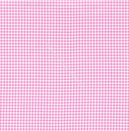 Gingham Checks 100 % Baumwoll-Popeline-Stoff im halben Meter | 112 cm breit