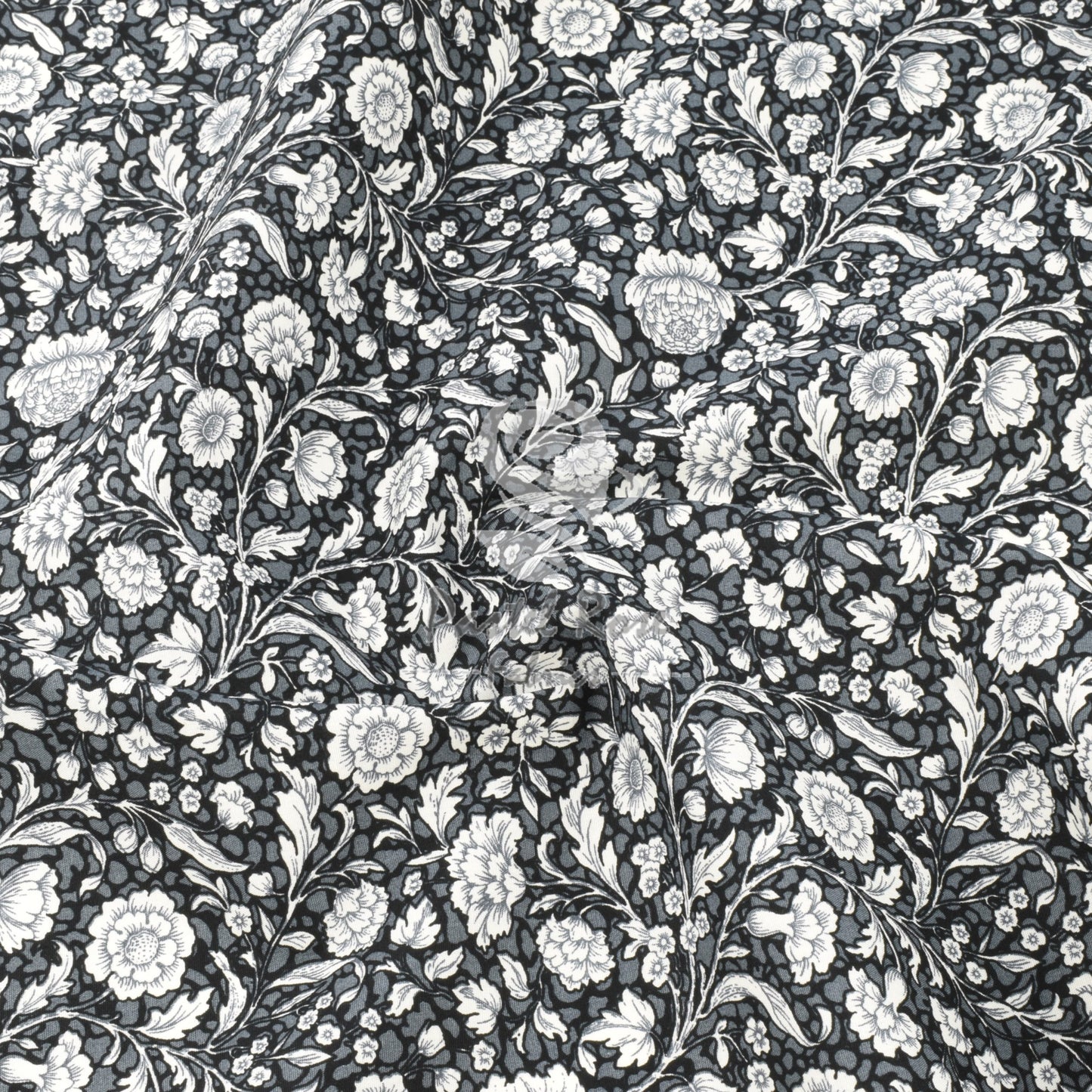 Floral cotton fabric
