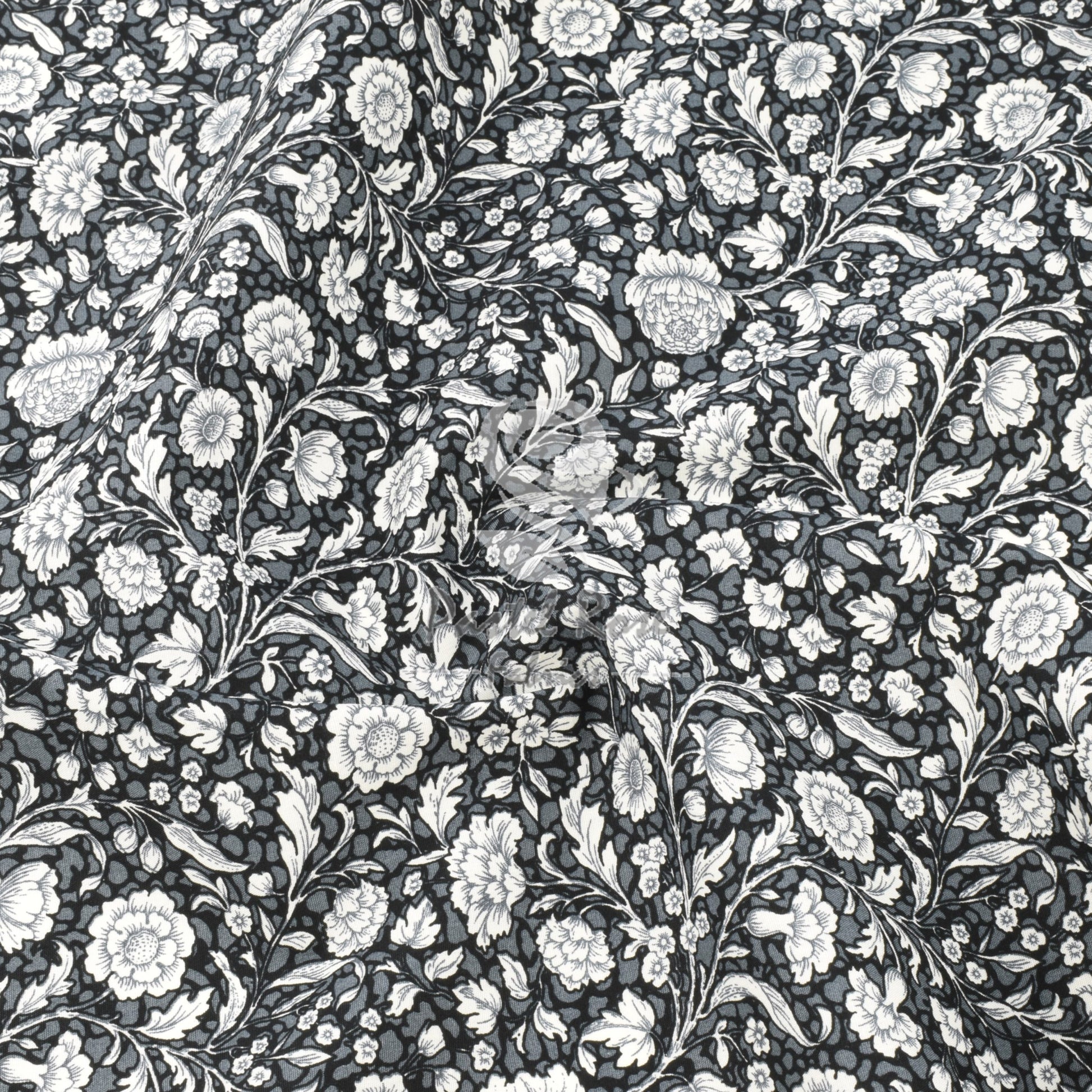 Floral cotton fabric