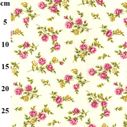 Floral cotton fabric