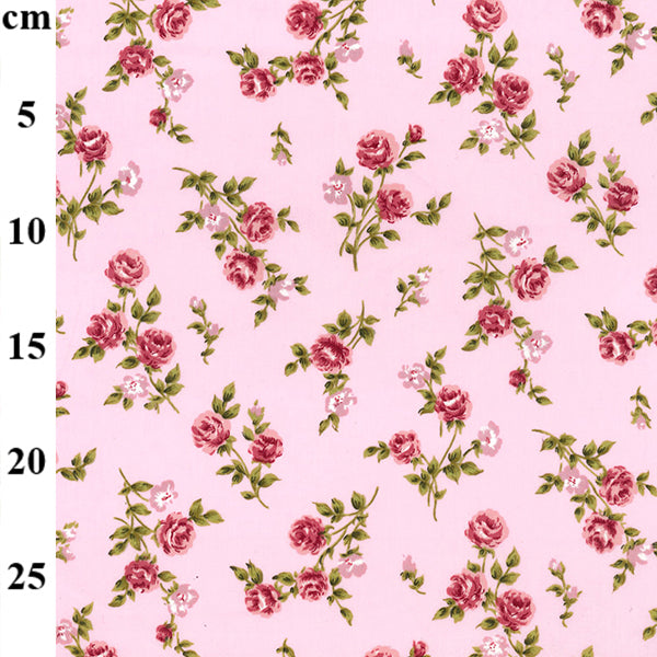 Floral cotton fabric