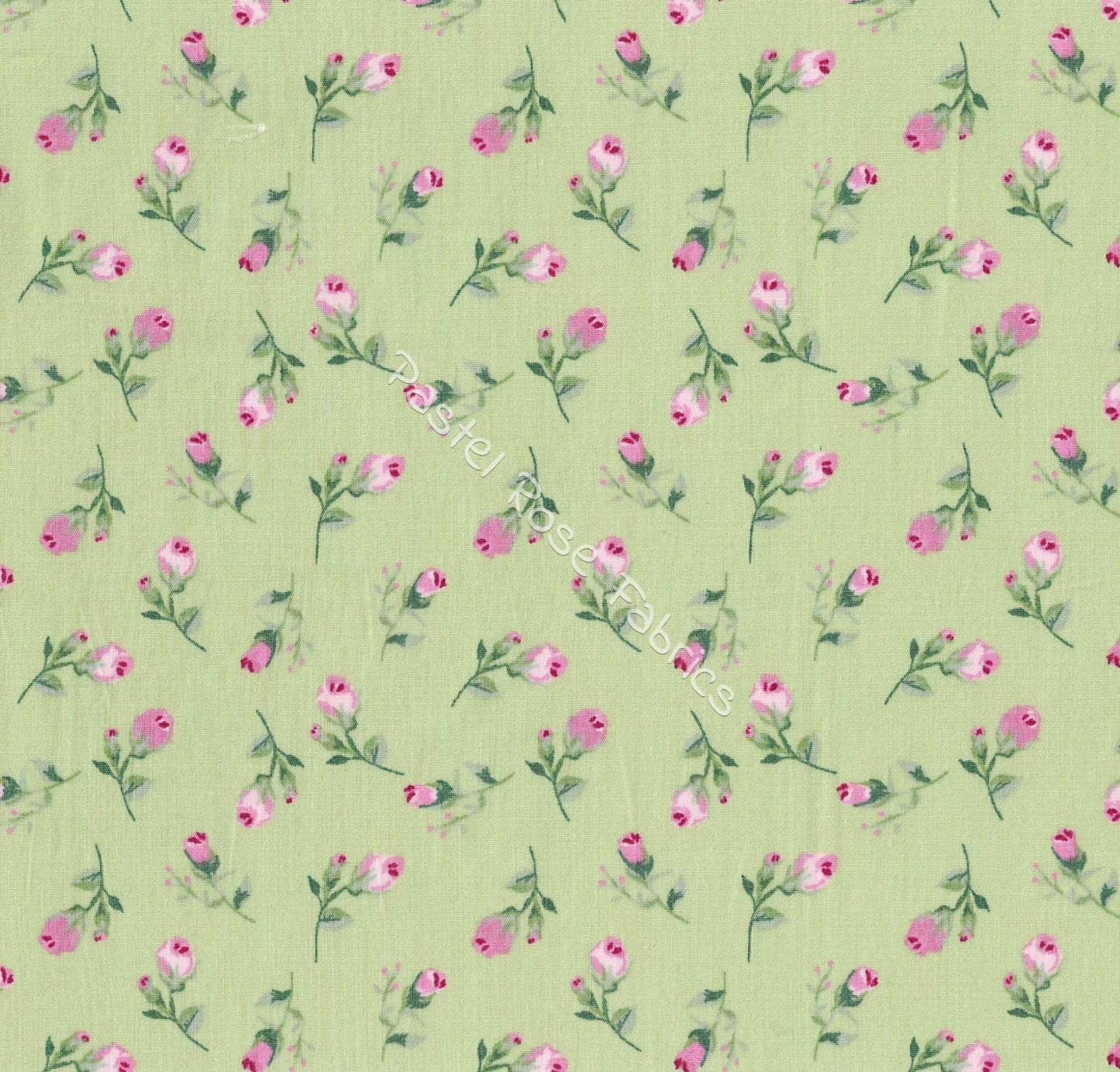 Floral cotton fabric