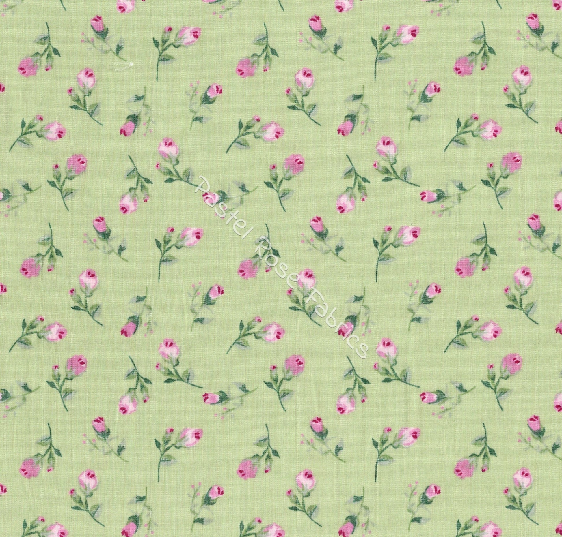 Floral cotton fabric