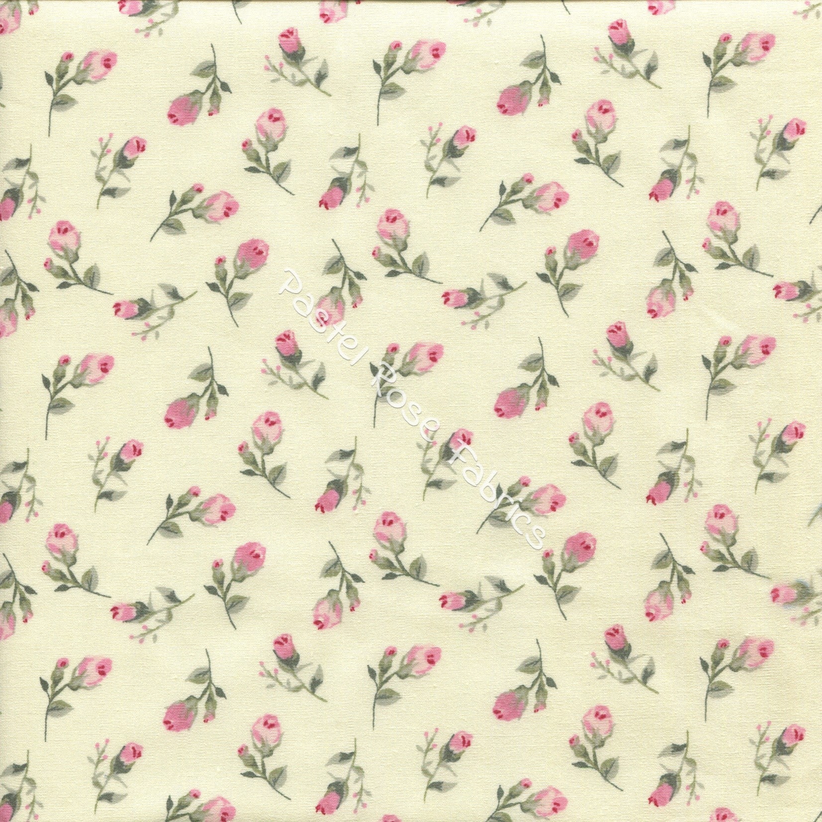 Floral cotton fabric