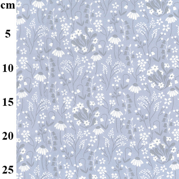 Floral cotton fabric